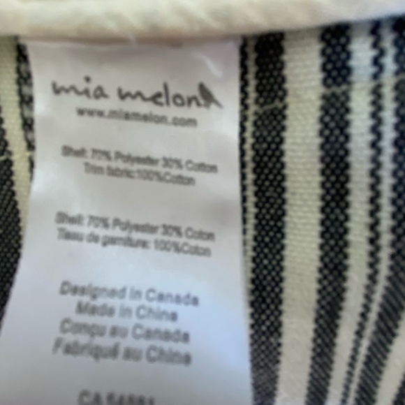 Mia Melon Grey Black Striped Design Casual Office Boho Belted Light Jacket-Sz-M - Picture 13 of 16